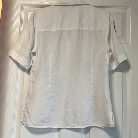 Ecologie 100% Linen Button Down Top Small - Picture 5 of 7
